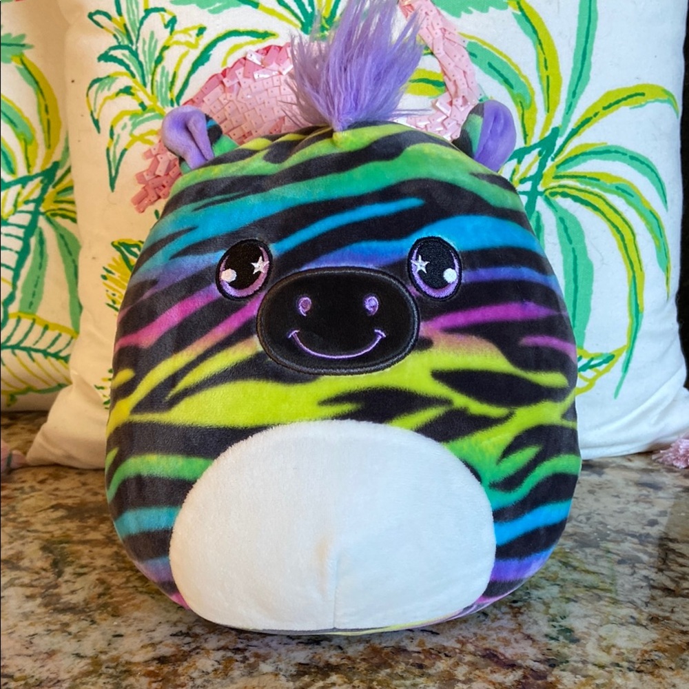 Squishmallows Ravalia The Rainbow Zebra 8”